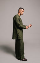 Kai Linen Men's Saif Kurta Set On Sale