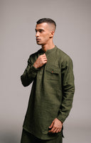 Kai Linen Men's Saif Kurta Set On Sale