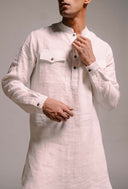 Taj Linen Men's Saif Kurta - Sale