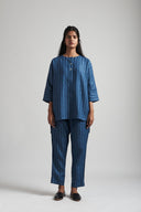 Malhar Linen Short Kurta Set - Sale