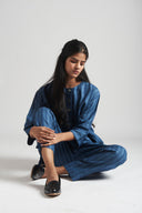 Malhar Linen Short Kurta Set On Sale