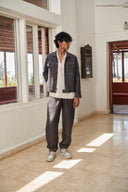 Graphite Linen Men's Jogger Pants - Sale
