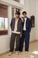 Graphite Linen Men's Jogger Pants - Sale