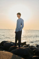 Sky Linen Men's Shirt Kurta - Sale