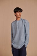 Sky Linen Men's Shirt Kurta - Sale