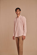 Blush Linen Men's Oxford Shirt – Slim Fit - Sale