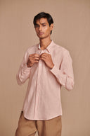 Blush Linen Men's Oxford Shirt – Slim Fit - Sale