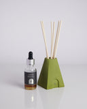 Saanj Soy Candle & Reed Diffuser Set