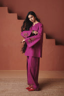 Orchid Co-linen Farsi Kurta Set
