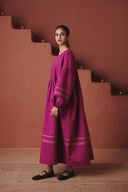 Orchid Co-Linen Sack Dress