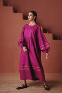 Orchid Co-Linen Sack Dress - Sale