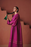 Orchid Co-Linen Sack Dress - Sale