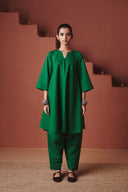 Panna Linen Salwar - Sale