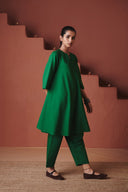 Panna Linen Pheran Kurta - Sale