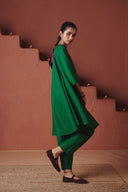 Panna Linen Salwar - Sale