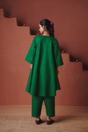 Panna Linen Salwar - Sale
