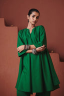 Panna Linen Pheran Kurta - Sale