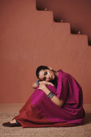 Orchid Co-Linen Kaftan Dress