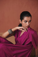 Orchid Co-Linen Kaftan Dress