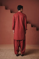 Brick Co-Linen Men's Classic Kurta - Sale