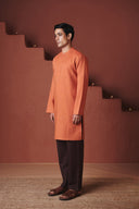 Marigold Co-Linen Men's Classic Kurta - Sale