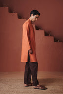 Marigold Co-Linen Men's Classic Kurta - Sale