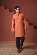 Marigold Co-Linen Men's Classic Kurta - Sale