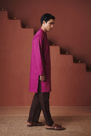 Orchid Co-Linen Men's Classic Kurta - Sale