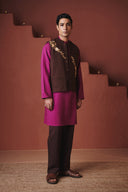 Orchid Co-Linen Men's Classic Kurta - Sale