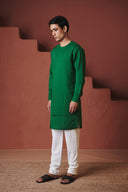 Paan Co-Linen Men's Side Panel Kurta
