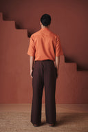 Marigold Co-Linen Men's Flap Pocket Shirt