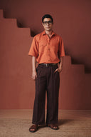 Marigold Co-Linen Men's Flap Pocket Shirt - Sale