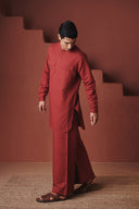 Brick Co-Linen Men's Saif Kurta Set