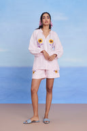 Fleur Linen Billow Shorts - Sale