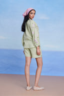 Pista Linen Billow Shorts Set