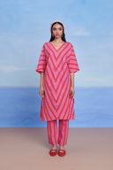 Amalfi Linen Dolman Kurta Set