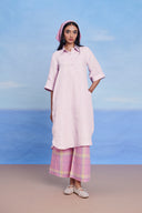 Fleur Linen Women's Shirt Kurta