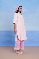 Fleur Linen Women's Shirt Kurta