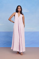 Fleur Linen Flared Dress