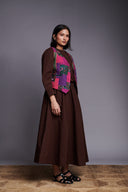 Co-Linen Patchwork Kantha Waistcoat - Sale