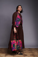 Co-Linen Patchwork Kantha Waistcoat