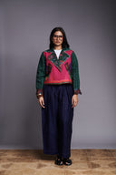 Co-linen Kantha Bolero Jacket