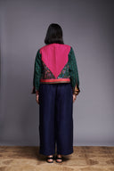 Co-linen Kantha Bolero Jacket