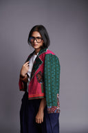 Co-linen Kantha Bolero Jacket