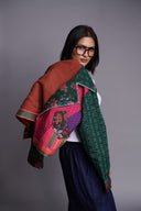 Co-linen Kantha Bolero Jacket