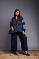 Neel Linen Wide Pleated Trousers