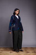 Kohl Linen Wide Pleated Trousers