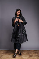 Patchwork Linen Kantha Drape Overlay