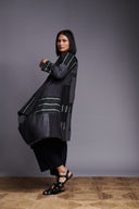 Patchwork Linen Kantha Drape Overlay