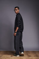 Kohl Linen Unisex Quilted Bomber Jacket